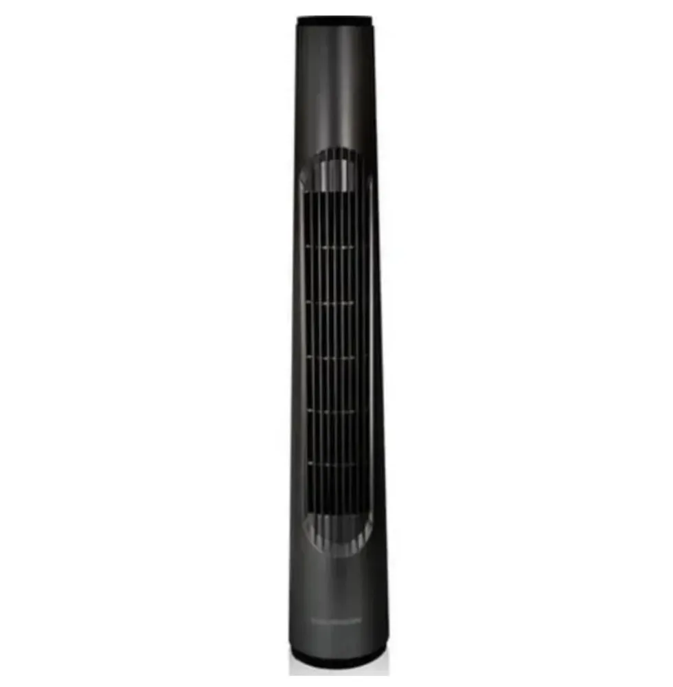 Thomson THVEL485TN – Ventilateur Tour Totem 40 W – Silencieux, Oscillant, 3 Vitesses – Design Noir Élégant