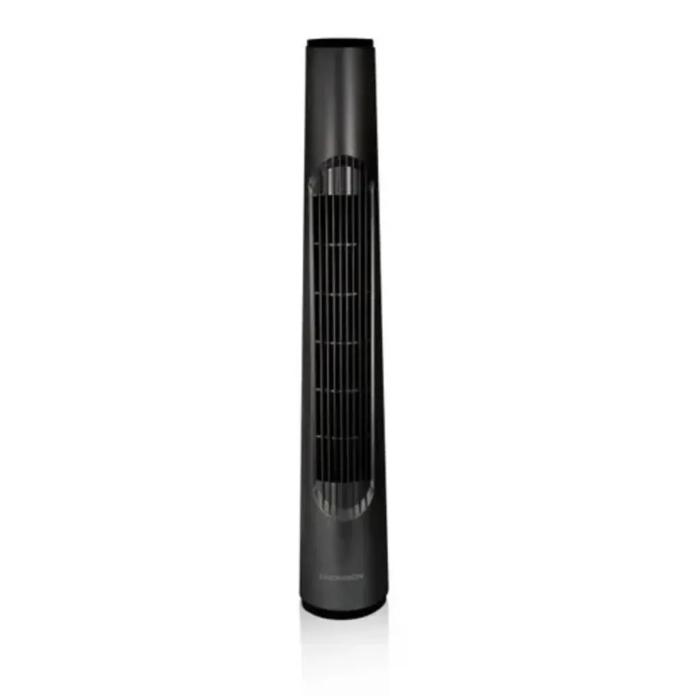 Thomson THVEL485TN – Ventilateur Tour Totem 40 W – Silencieux, Oscillant, 3 Vitesses – Design Noir Élégant