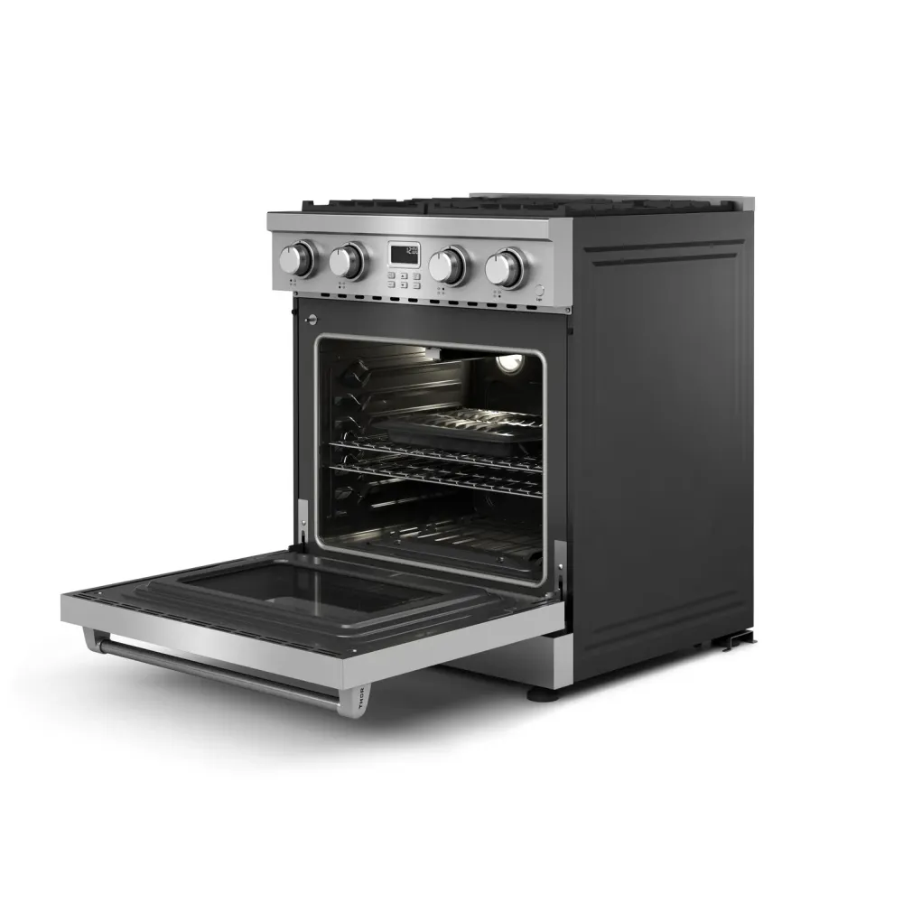 Cuisinière à gaz de 36 po en acier inoxydable LRG3601U Thor Kitchen