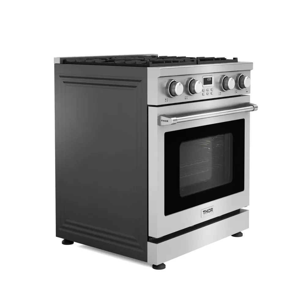 Cuisinière à gaz de 36 po en acier inoxydable LRG3601U Thor Kitchen