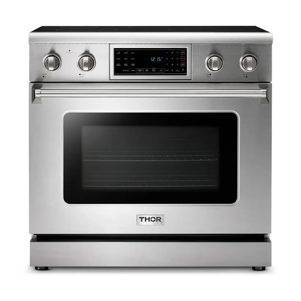 Gamme électrique professionnelle haut de gamme de 36 pouces HRE3601 Thor Kitchen