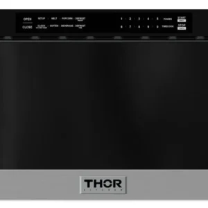 Thor Kitchen 24" 1.2 Cu. Ft. Built- Microwave Drawer - TMD2402 | Tiroir four à micro-ondes encastré Thor Kitchen de 24 po...