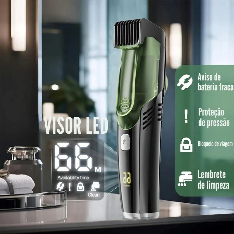 Tondeuse de cheveux avec aspirateur (Côte d'Ivoire)