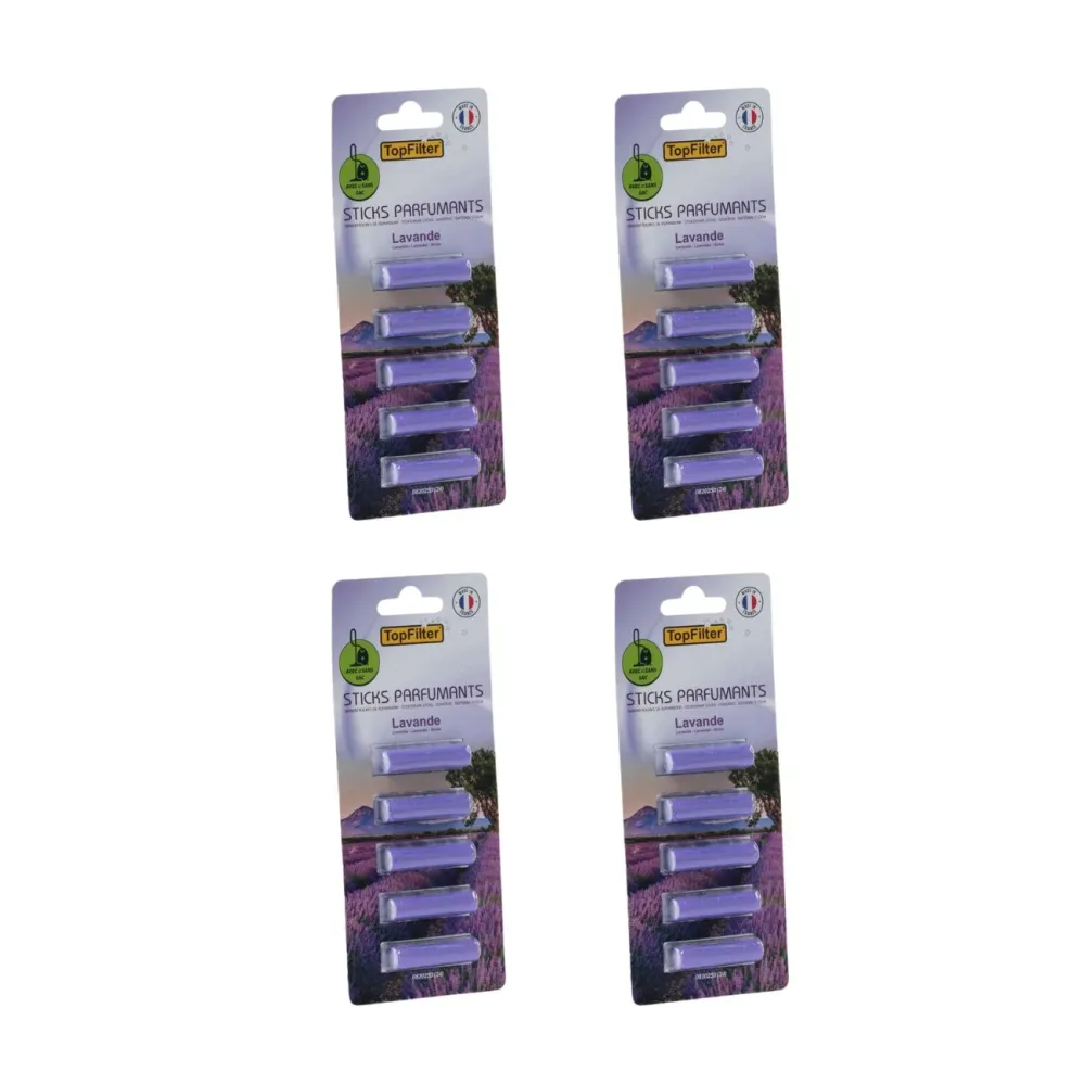 Ensemble de 20 parfums pour aspirateur senteur lavande TopFilter Top Filter