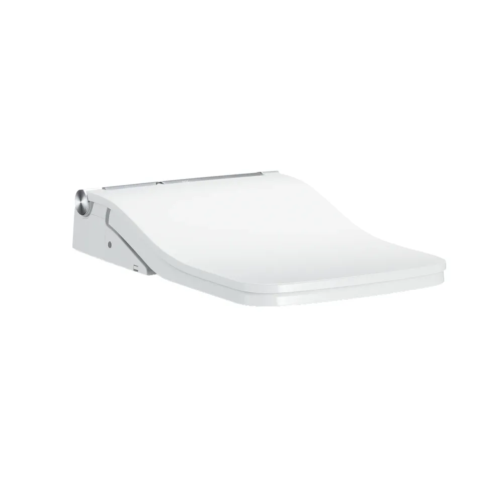 Abattant de Toilette électronique carré sw washlet+ ready avec chasse d'eau automatique, blanc coton - sw4549at60#01 TOTO