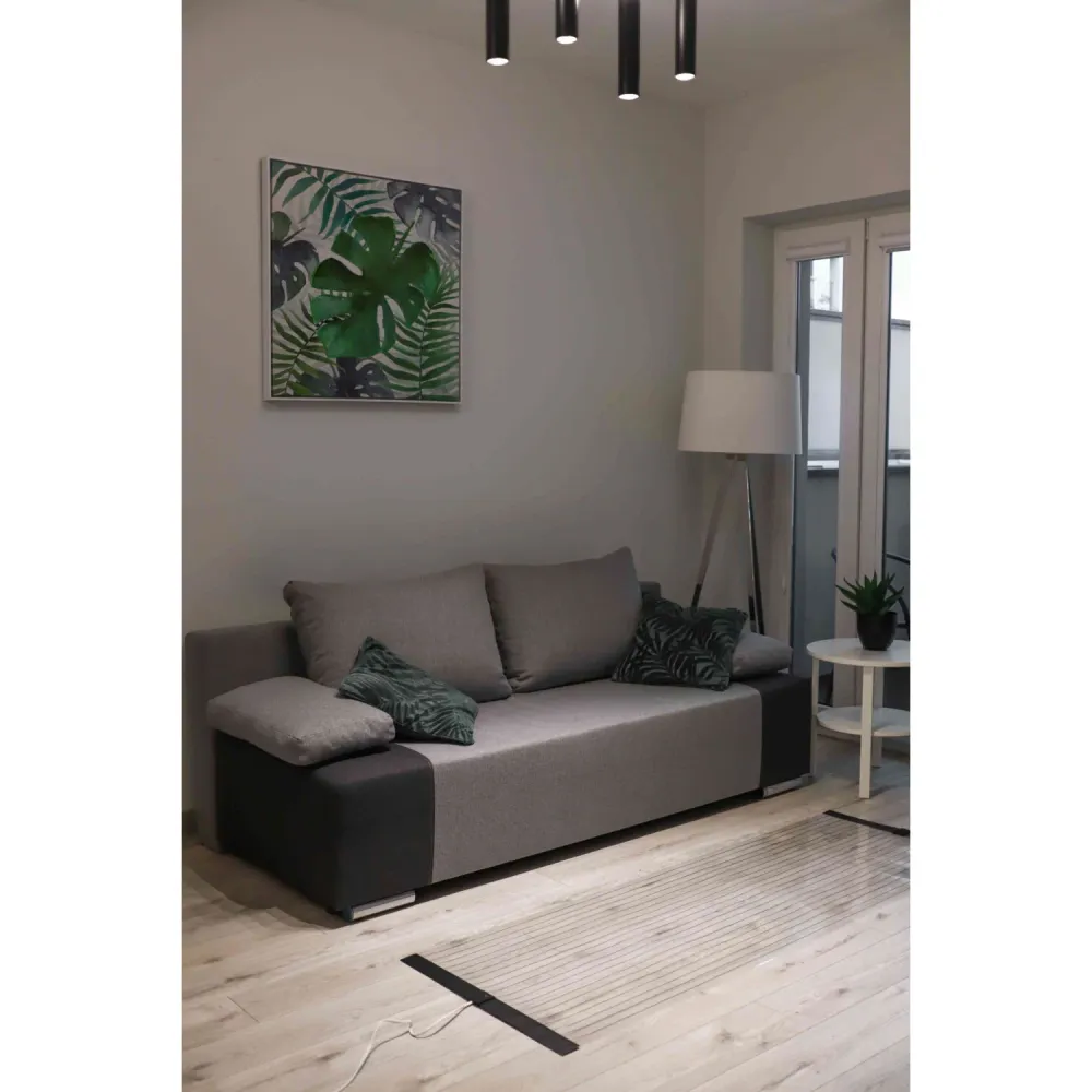 TRIO chauffage de sol infrarouge portable 100x60 cm