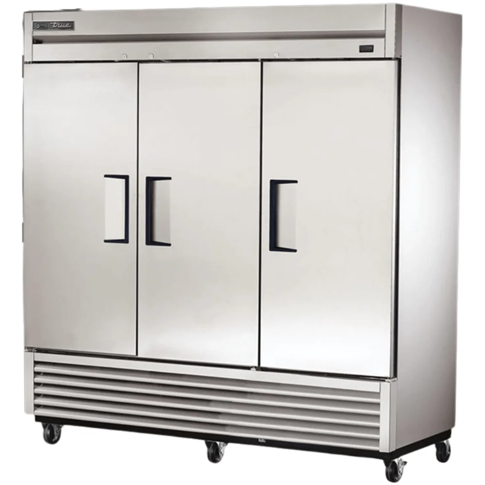 REFRIGERADOR TRUE REFRIGERADOR T-72-HC | Refrigerador Vertical 3 Solida | Acero Inoxidable | Industrial Cocina Carnicerí A...
