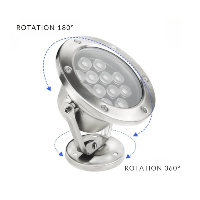 Spot Extérieur Orientable 24W IP68 DC24V Tsong