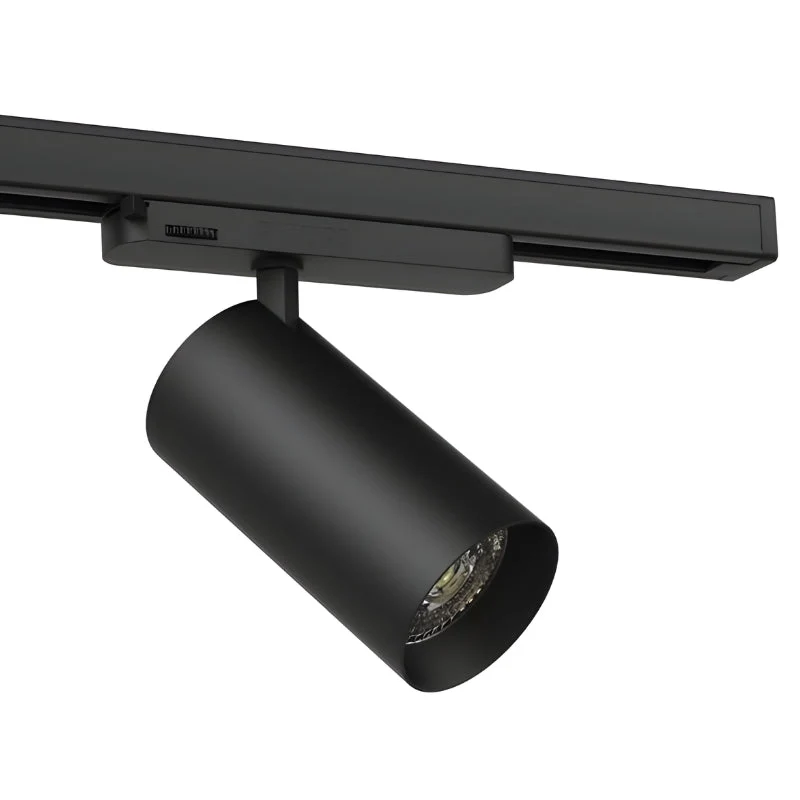 Spot LED sur Rail COB Triphasé 20W 36° Noir - Garantie 5 ans Tsong