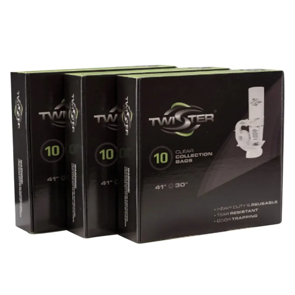 Twister T2 Sac d'aspirateur transparent 5mil (3x10 - Pk)