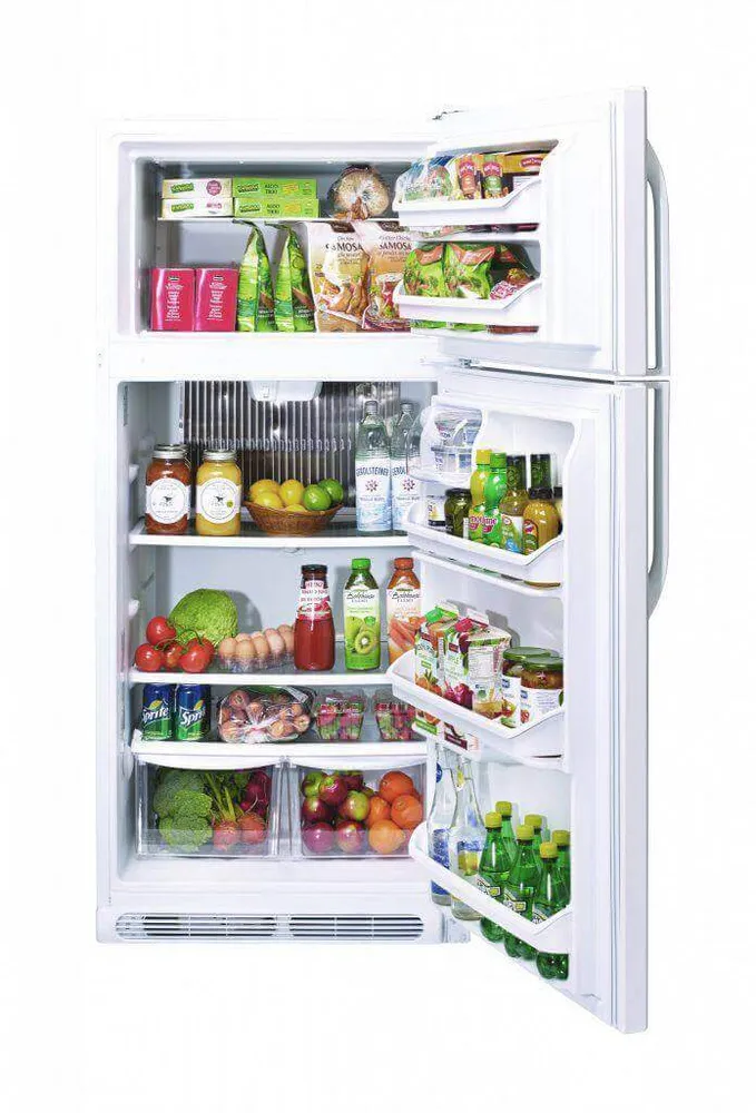 Unique 22 Cu/Ft Direct Vent Propane Fridge - White