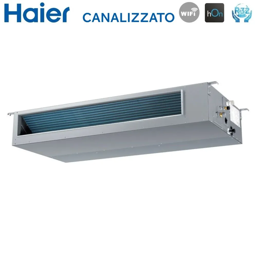 Unité Interne Haier Canalisé Gainable Prévalence Moyenne 18000 Btu Ad50s2sm3fa R-32 Wi-Fi Facultatif