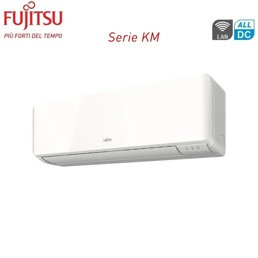 Unité intérieure murale Fujitsu Km Series 12000 Btu Asyg12kmcc R-32 Wi-Fi en option