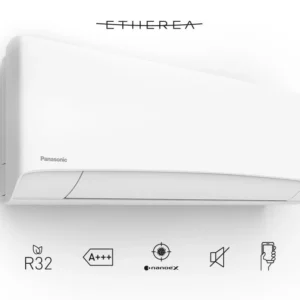Unité intérieure murale uniquement Série Panasonic Etherea Blanc Onduleur 9000 Btu Cs-Z25vkew Gaz R-32 Wi-Fi