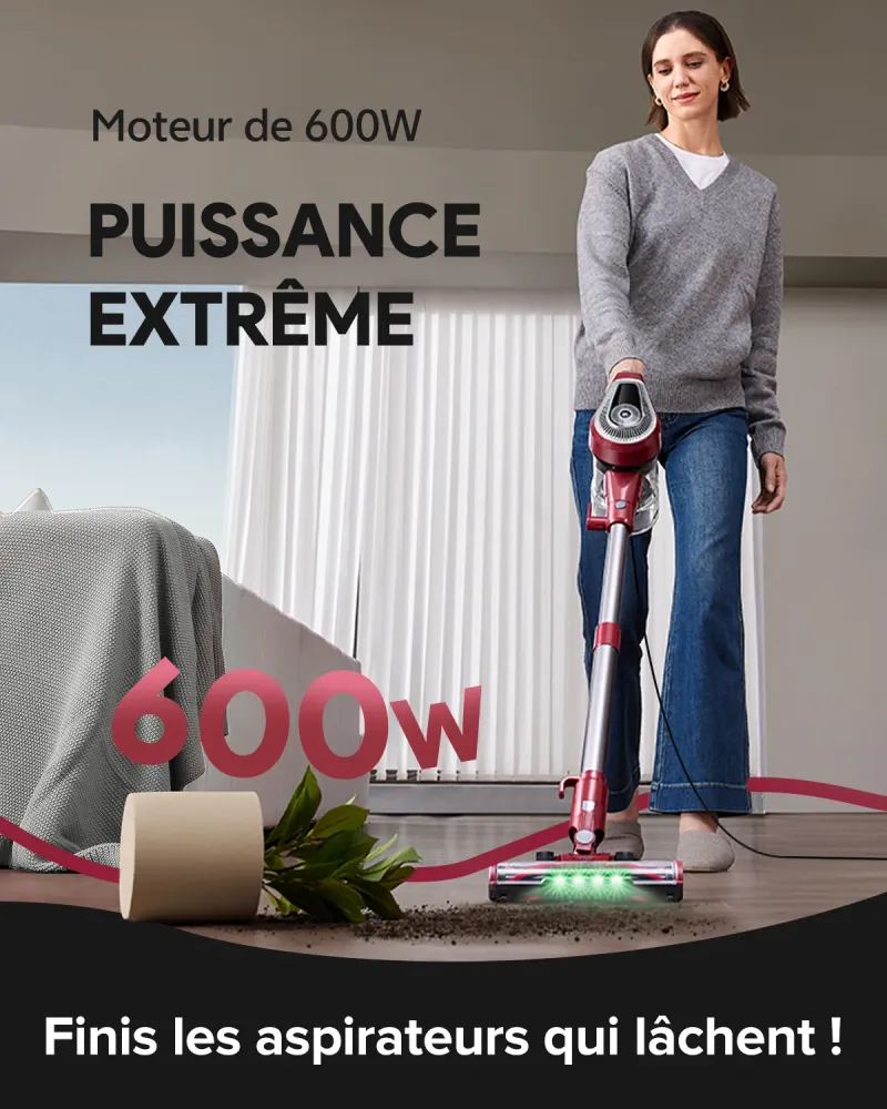 Vactidy & Vexilar | Blitz C8 Aspirateur Balai avec Fil