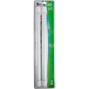 NEON LED 18'' T-8 FLUO 520 LUMENS Blanc Chaud 2PK Valterra