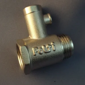 Valve de sécurité 1/2 m / f 5 bar art.3180 2h Polti professionnel