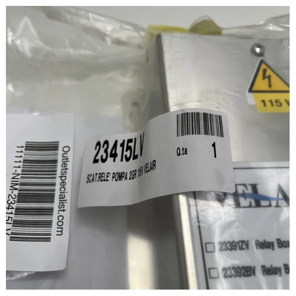 Velair Aircon Relais Box 1-Pump 2 Unités 115V-23415LV