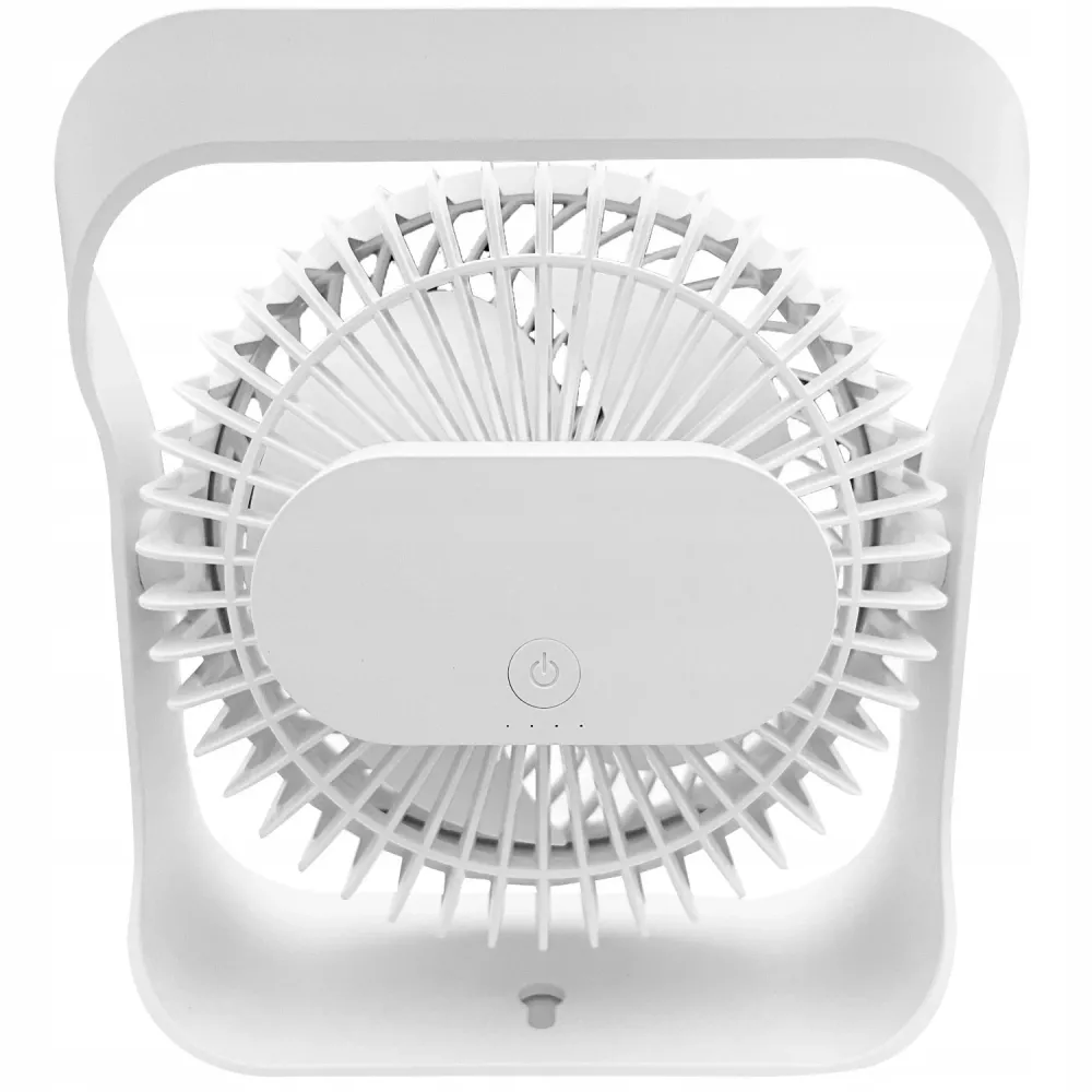 Ventilateur de bureau sans fil LTC, chargeur USB C, 4 niveaux de vitesse, batterie 2000 mAh, LXWB16