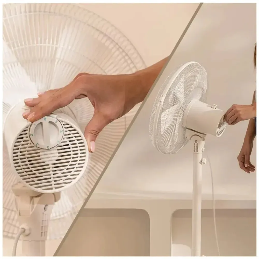 Ventilateur 2 en 1 EnergySilence 535 Cecotec Puissance polyvalence et confort réglable
