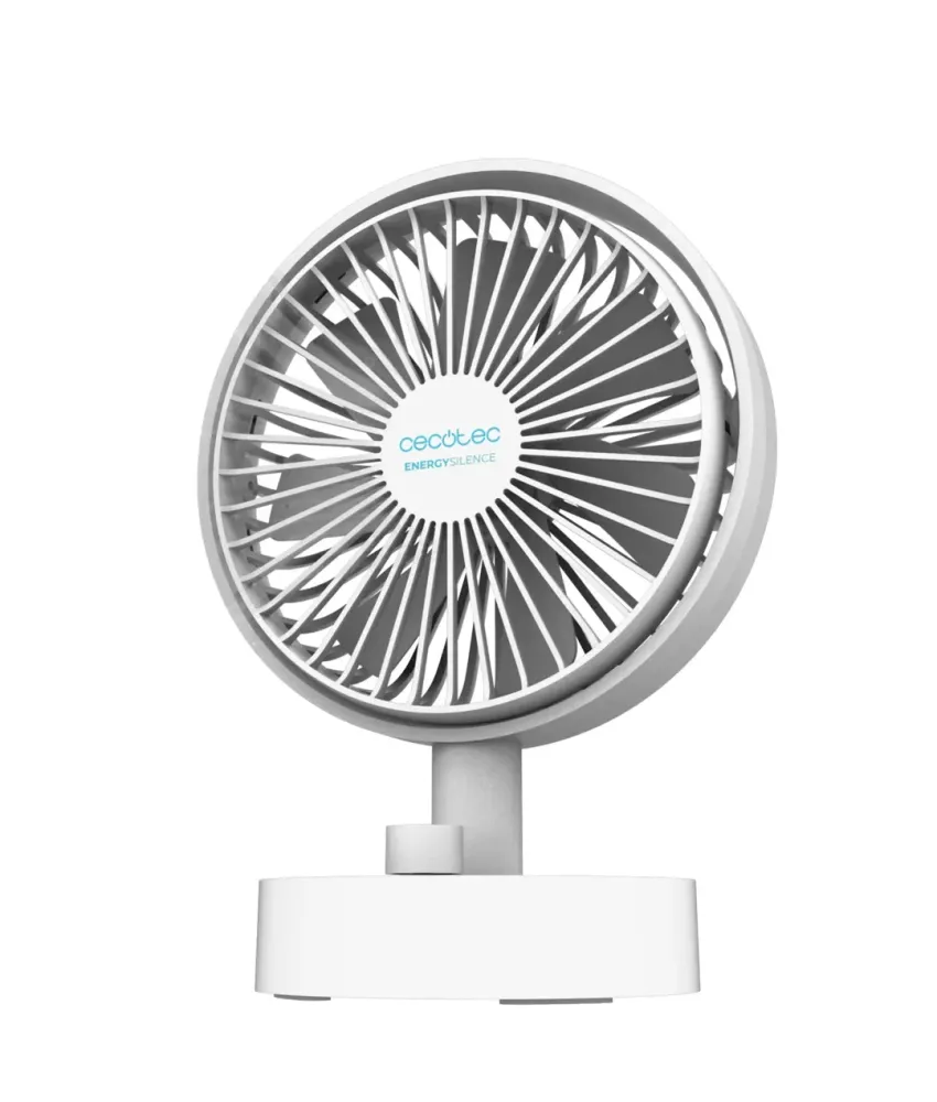 Ventilateur portable Cecotec EnergySilence 2000 Batterie 2000 mAh Oscillation et inclinaison
