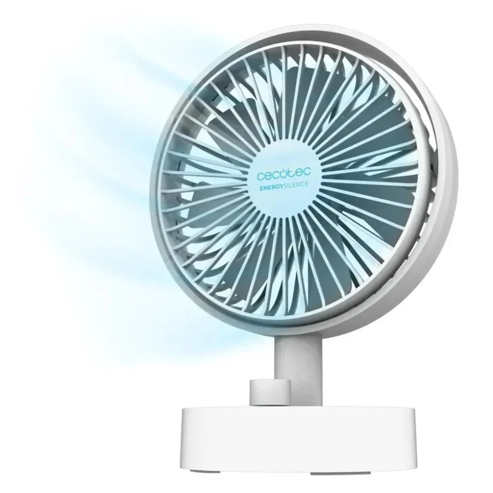 Ventilateur portable Cecotec EnergySilence 2000 Batterie 2000 mAh Oscillation et inclinaison