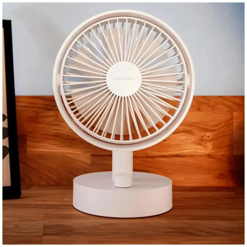 Ventilateur portable Cecotec EnergySilence 2000 Batterie 2000 mAh Oscillation et inclinaison