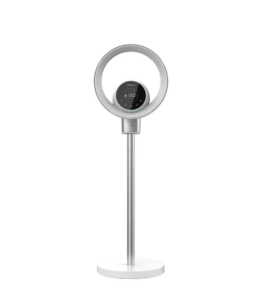 Ventilateur purificateur sans pales 2 en 1 avec contrôle WiFi et écran LED Cecotec