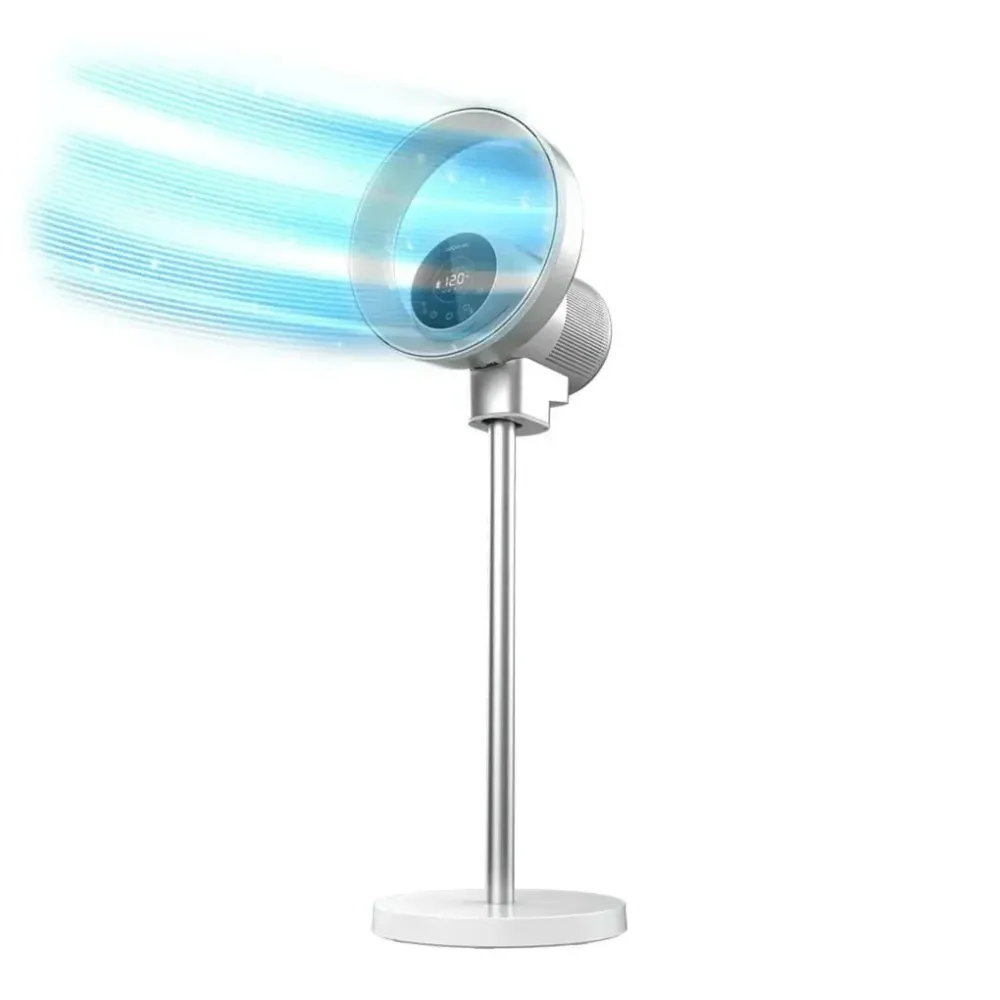 Ventilateur purificateur sans pales 2 en 1 avec contrôle WiFi et écran LED Cecotec