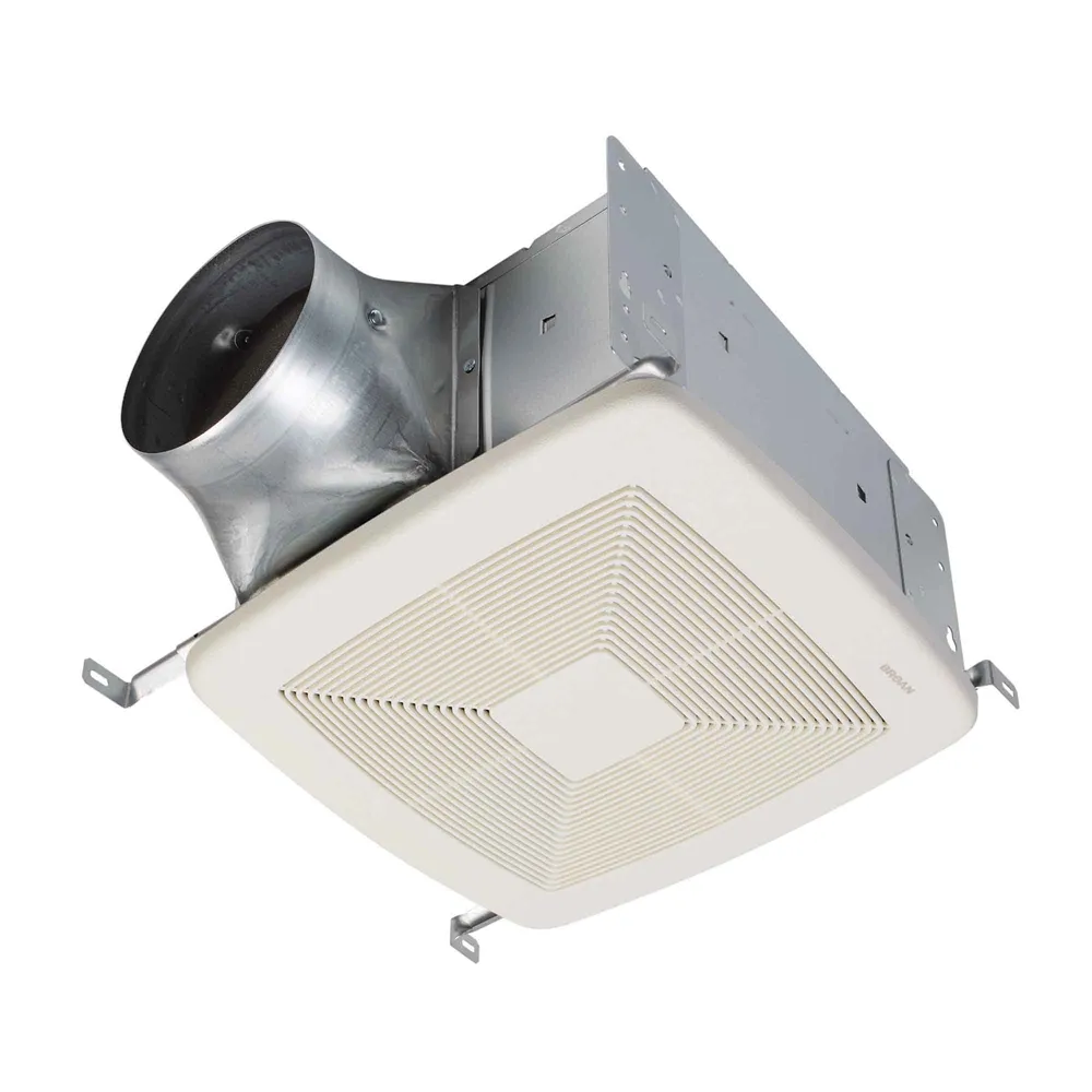 Ventilateur de salle de bain à débit réglable, 110 à 150 pi³/min