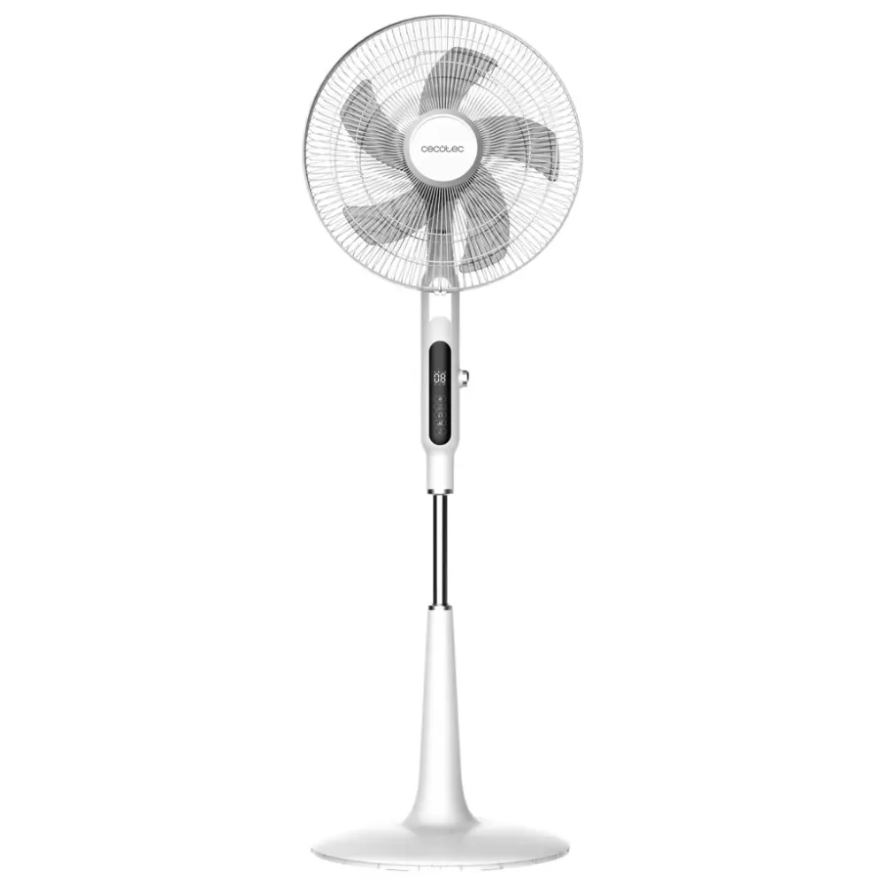 Ventilateur sur pied 65 W avec répulsif anti moustiques télécommande minuterie Cecotec