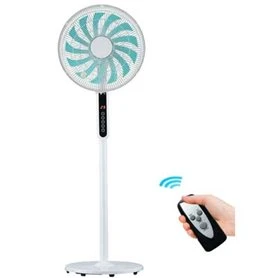 Ventilateur sur pied avec télécommande et minuterie ø 40 cm - 13 pales