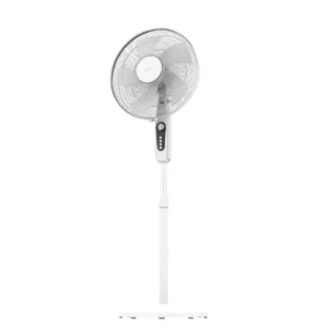 Ventilateur sur pied blanc 45 W avec minuterie 3 vitesses oscillation automatique Cecotec
