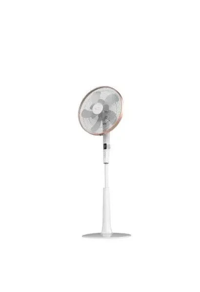 ventilateur sur pied oscillant télécommande 28 W 40 cm blanc EnergySilence 1030 Cecotec