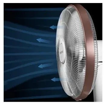 ventilateur sur pied oscillant télécommande 28 W 40 cm blanc EnergySilence 1030 Cecotec