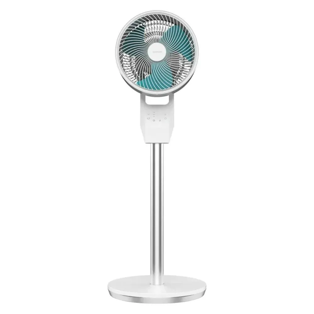Ventilateur sur pied 60 W Smart commande tactile oscillation minuterie Cecotec