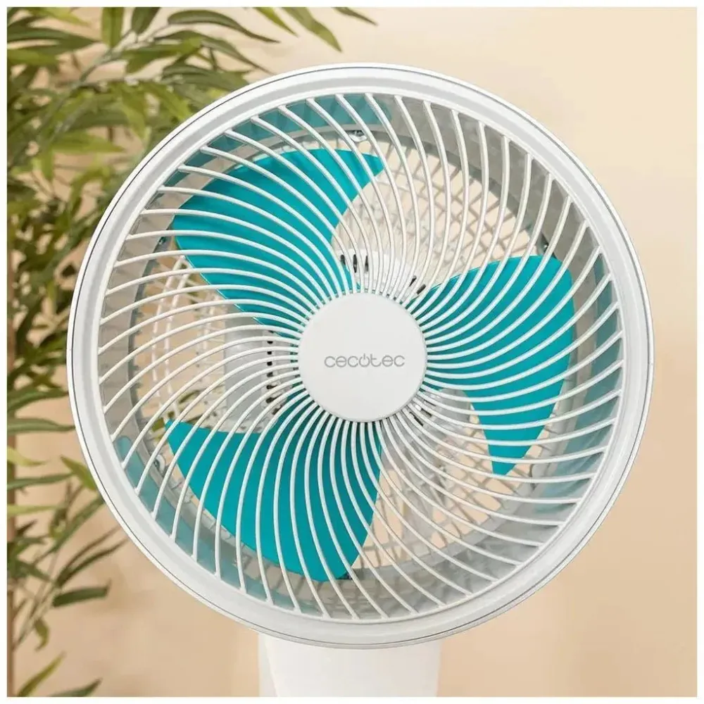 Ventilateur sur pied 60 W Smart commande tactile oscillation minuterie Cecotec