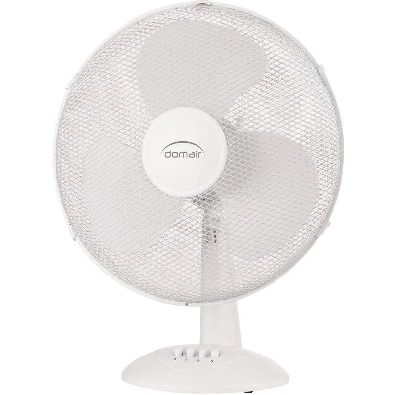 Ventilateur de table blanc diamètre 40cm 45W
