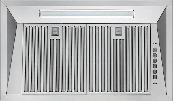 Hotte de cuisinière encastrable Vesta Toronto, 30"/36"/48", moteurs puissants de 1000 pi3/min Inserer