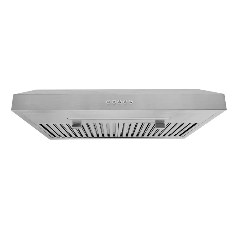 Vesta Hotte de cuisinière Chicago 750CFM 24 pouces en acier inoxydable, montage sous armoire Sous