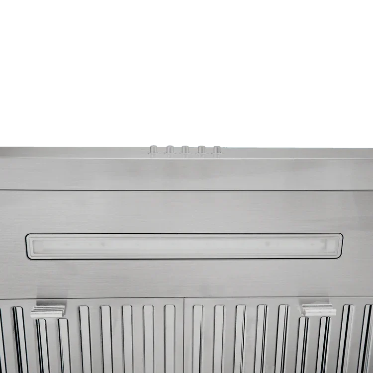 Vesta Hotte de cuisinière Chicago 750CFM 24 pouces en acier inoxydable, montage sous armoire Sous