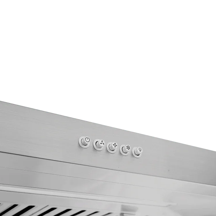 Vesta Hotte de cuisinière Chicago 750CFM 24 pouces en acier inoxydable, montage sous armoire Sous