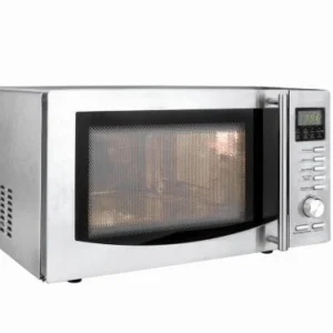 Four micro-ondes inox avec grill et plateau tournant vivier-mcp