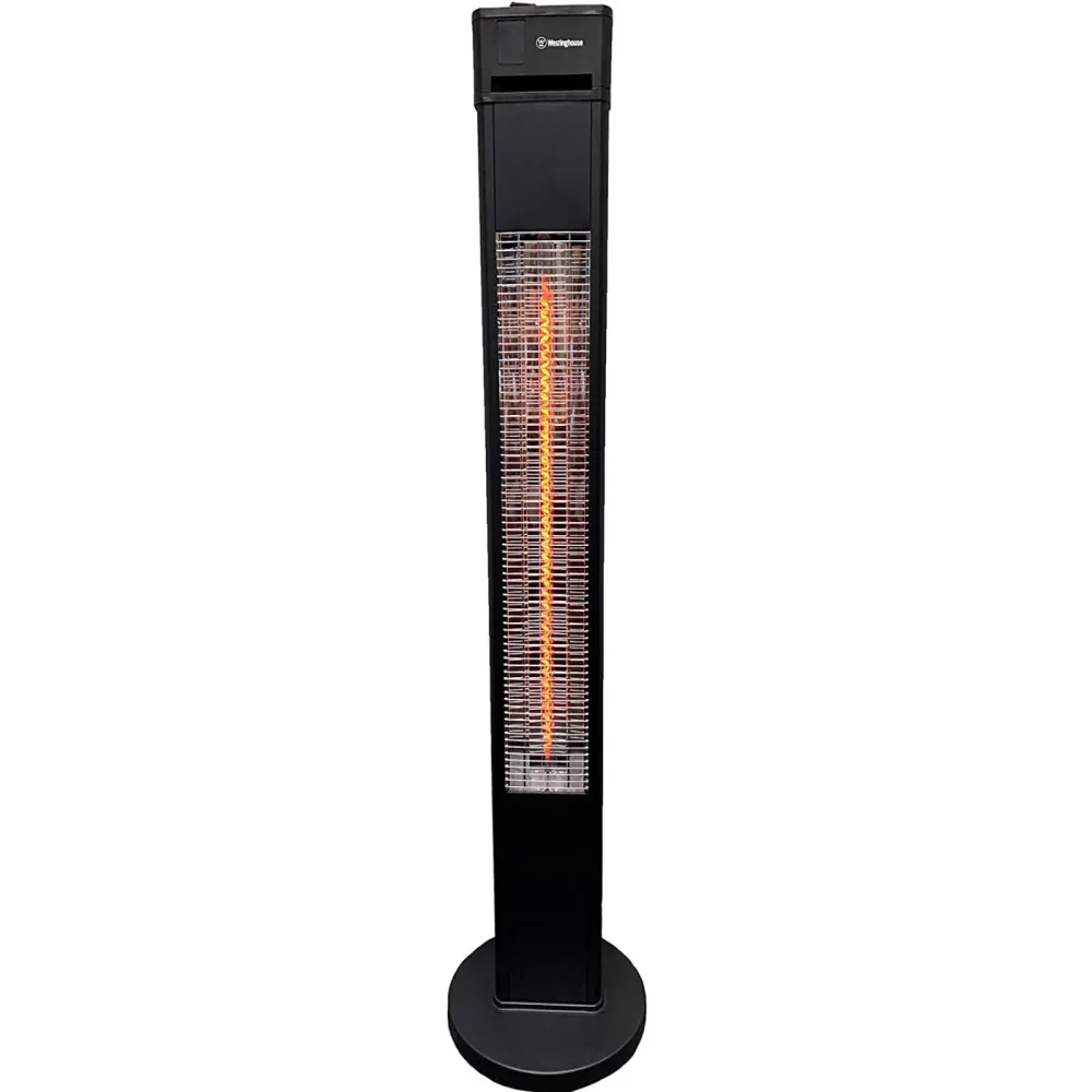Westinghouse WES31-15110BLK Chaufferette Électrique de Patio sur Pied Infra-Rouge Noir