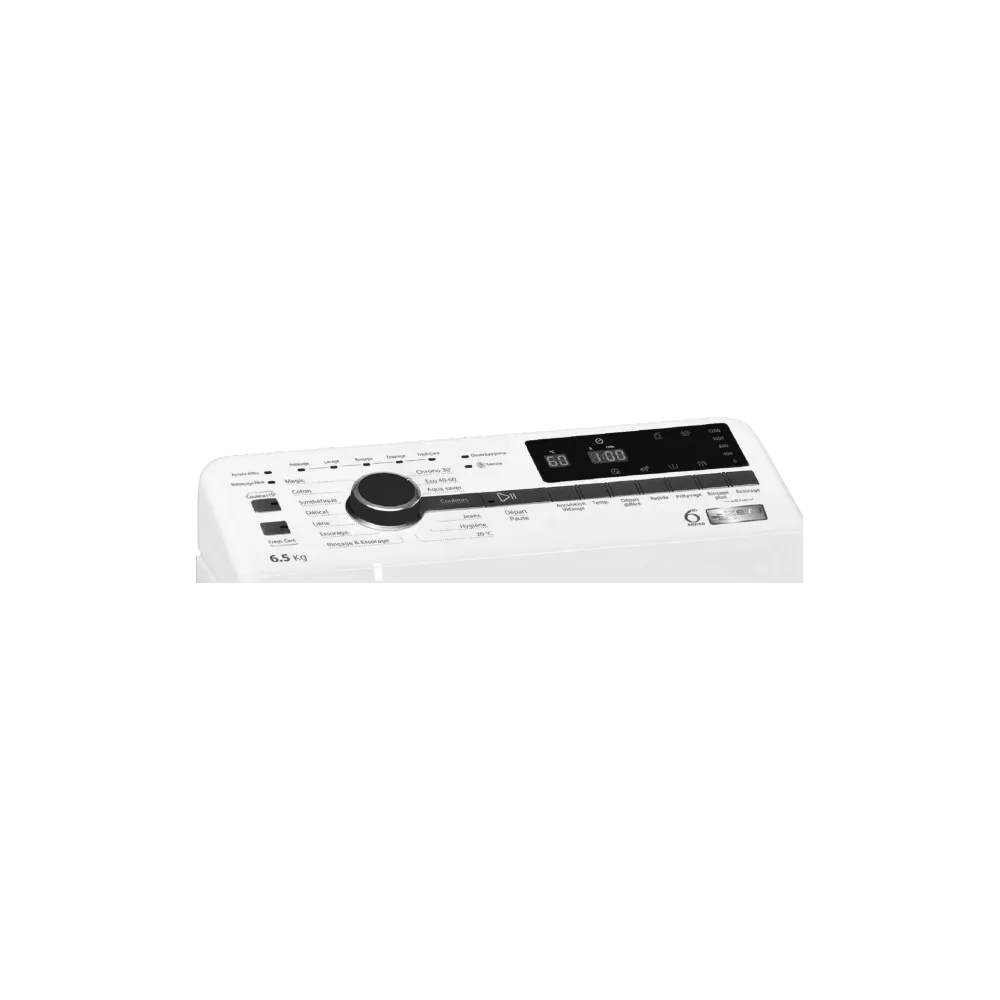 Lave-linge Top 6.5 kg Reconditionné WHIRLPOOL TDLRB65342BSFR