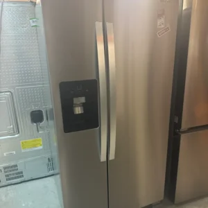 Réfrigérateur côte à côte 21,2 pi³ 33 po/distributeur eau/glaçons de Whirlpool (WRS321SDHZ)