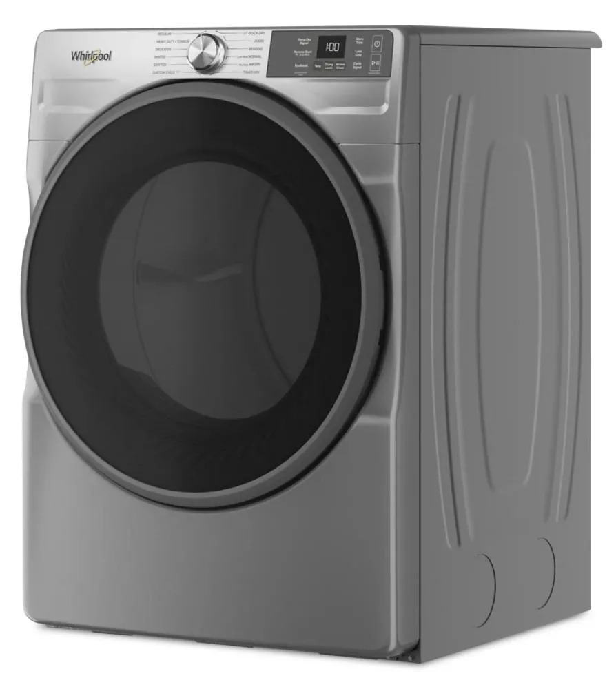 Whirlpool 7.4 Cu. Ft. Smart Gas Dryer Wrinkle Shield™ - Radiant Silver - WGD5720RR | Sécheuse à gaz intelligente Whirlpool...