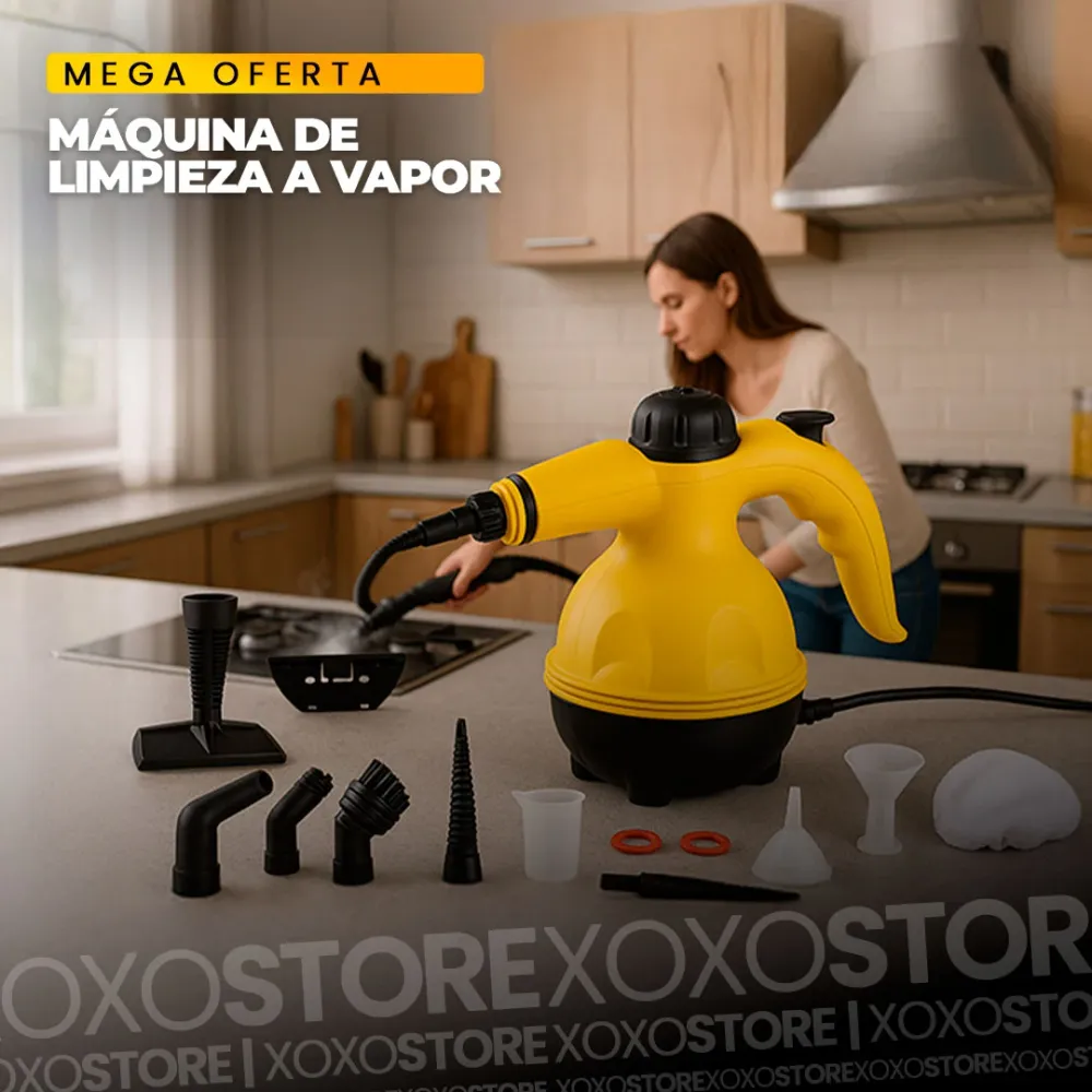 Maquina de limpieza vapor 5 en 1 XoXo tienda