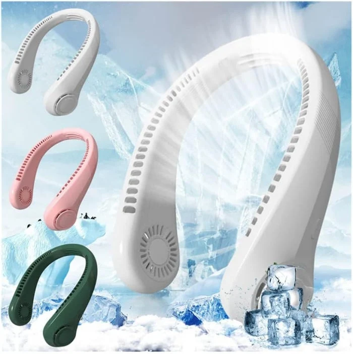Ventilateur De Cou Sans Fil Rechargeable Par USB Silencieux zidni plus