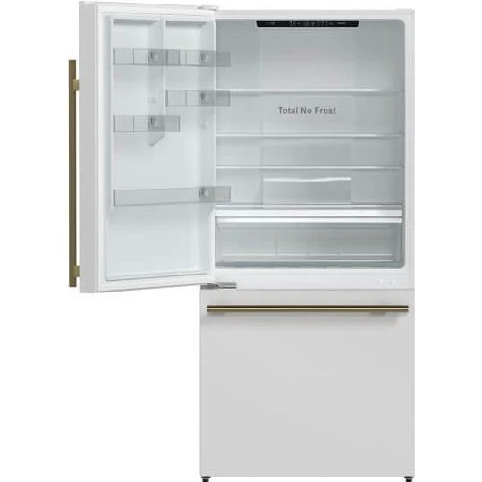 Combiné Intégrable Forno Réfrigérateur à congélateur inférieur à profondeur de comptoir de 31 pouces, 17,2 pi. cu. avec ma...